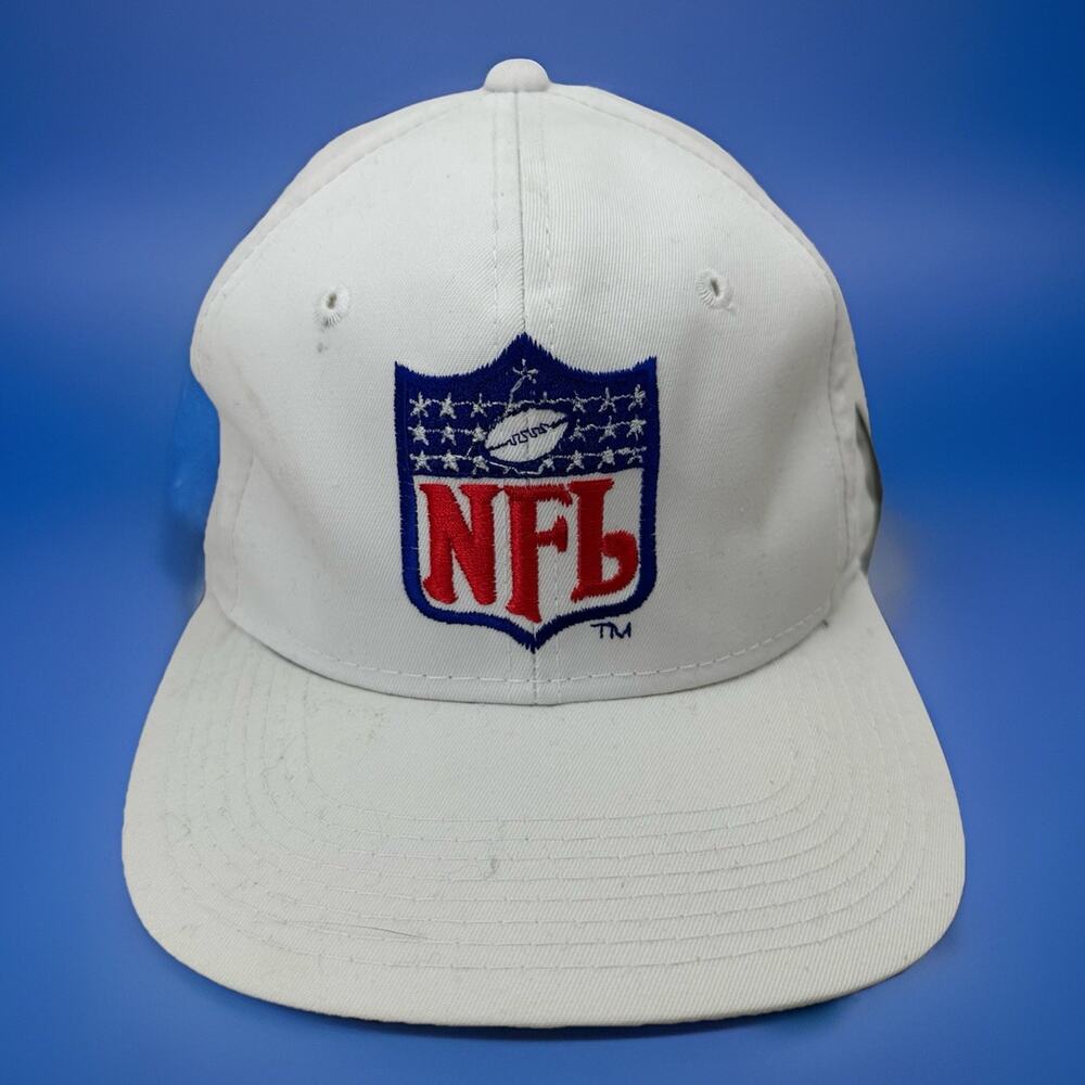 Vintage NWT NFL Shield Logo Sports Specialties Twill Snapback Cap Hat Deadstock